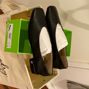 Sam Edelman Black Leather Flats